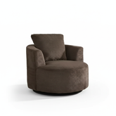 Modern Compressible Swivel Accent Chair Comfort Seating