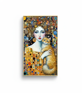 1 Set Gustav Klimt "The Kiss" Vintage Wall Decor