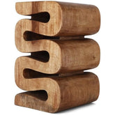 Aspen Wood End Tables Unique Wooden Side Tables