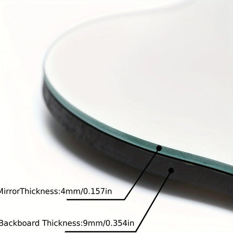 23" X 27.5" Wall Mounted Mirrors Cloud Shape Decor ﻿