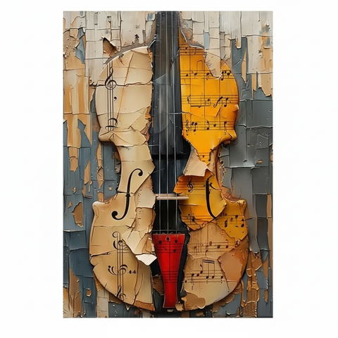 2D Flat Large Canvas Poster