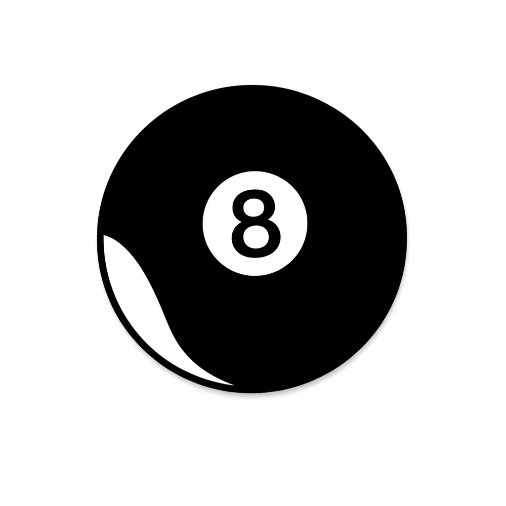 Carpet Simple Black 8 Round Rugs