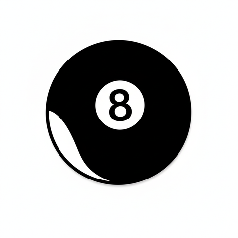 Carpet Simple Black 8 Round Rugs