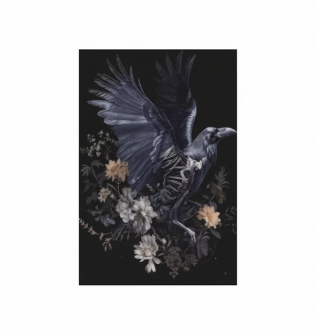 1pc Unframed Canvas Painting