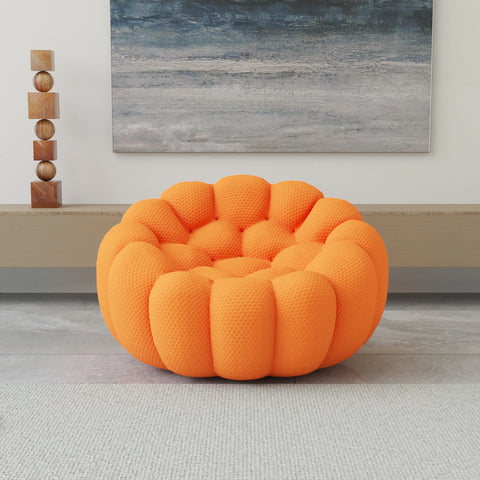 Sdorens 49'' Oversized Boneless Bubble Couch