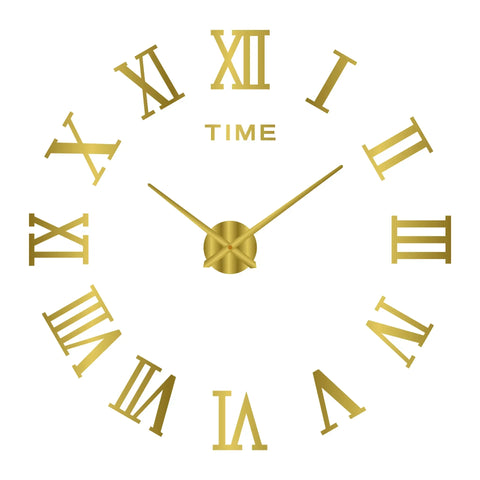 Large 3D Wall Clock Luminous Classic Wall Clocks