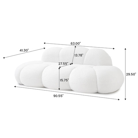 Sdorens Modern Cloud Shaped Couches for Living Room