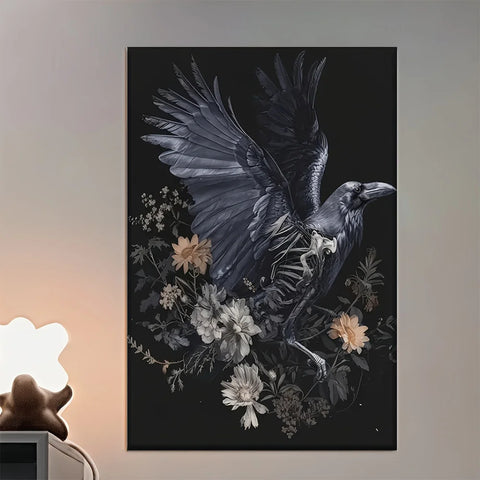 1pc Unframed Canvas Painting