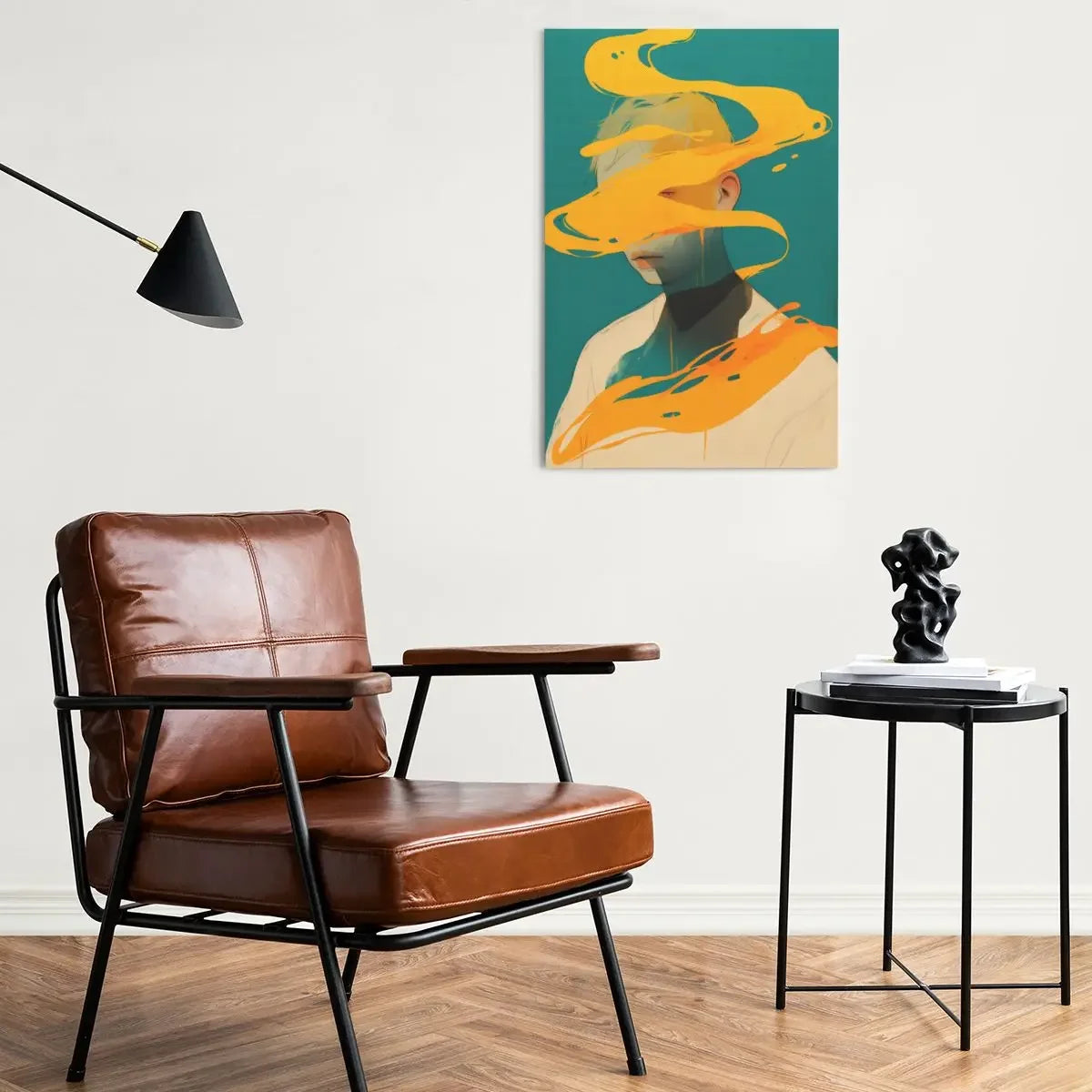 Bathroom Canvas Wall Art,Room Decor,20x30inch ,Office Decor