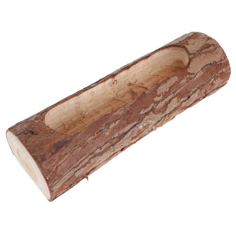 Planter Pot Flower Wooden Succulentbark Log Wood Driftwood Vase