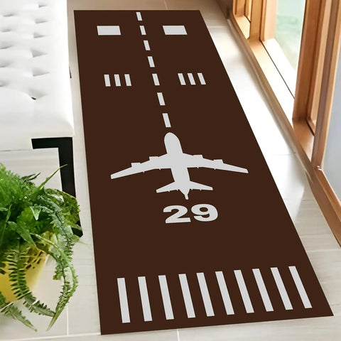 VIKAMA Airport Hallway Runner Rug