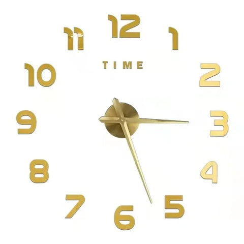 Large 3D Wall Clock Luminous Classic Wall Clocks
