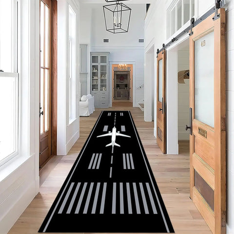 VIKAMA Airport Hallway Runner Rug
