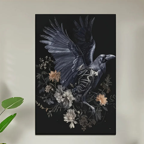 1pc Unframed Canvas Painting