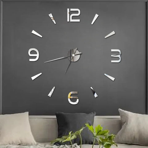 Large 3D Wall Clock Luminous Classic Wall Clocks