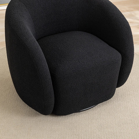 SEYNAR Modern Velvet 360 Degree Swivel Accent Armchair Set of 2