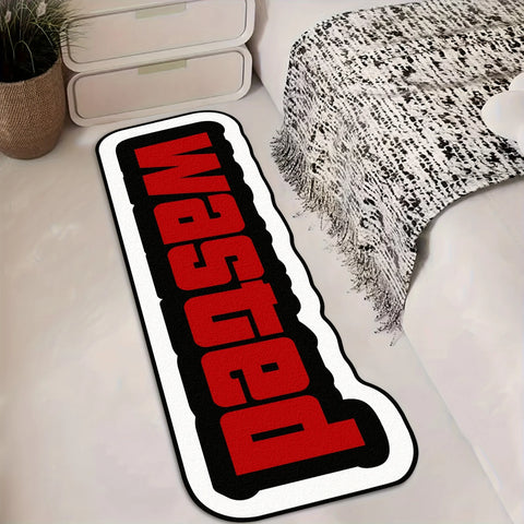 VIKAMA Letter-Shaped Patterned Carpet For Living Room