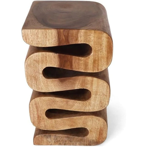 Aspen Wood End Tables Unique Wooden Side Tables