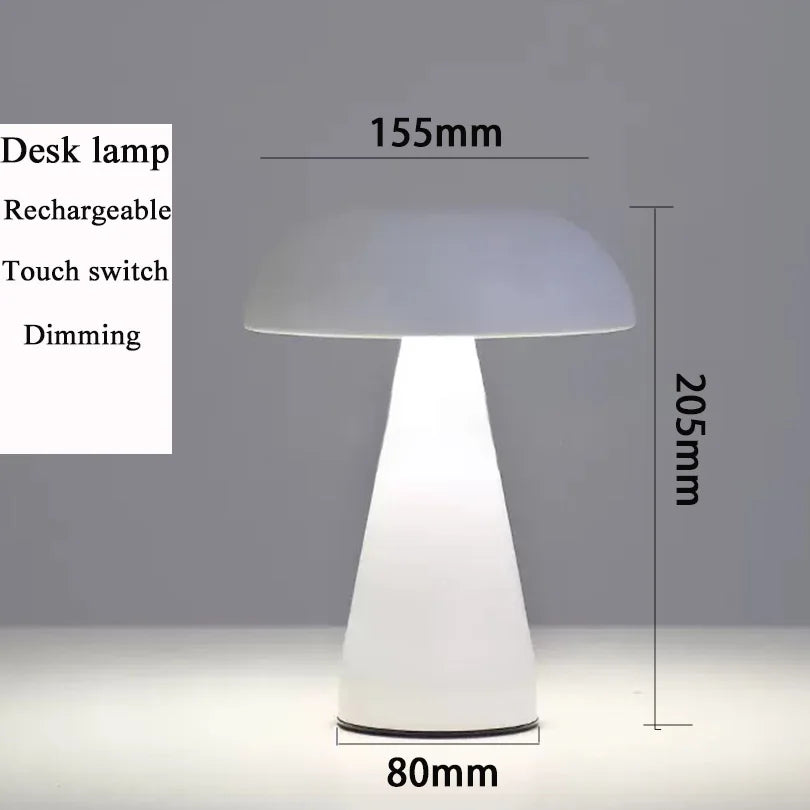 LED Table Lamp Retro Mushroom