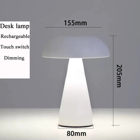 LED Table Lamp Retro Mushroom