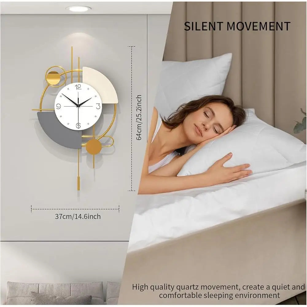 Large Decorative Wall Clock