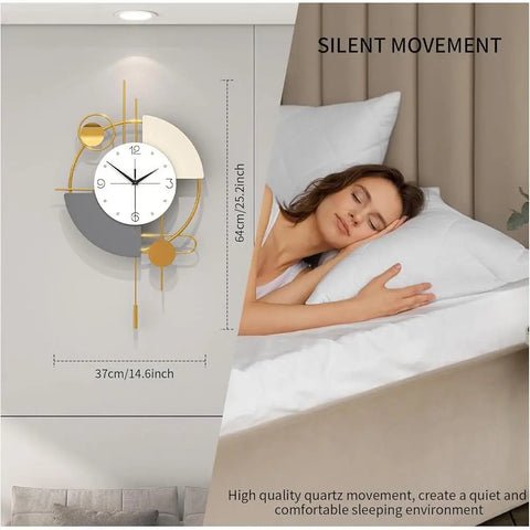 Large Decorative Wall Clock