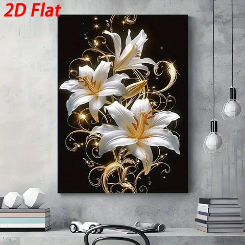 1Pc Elegant Framed Premium Canvas Art