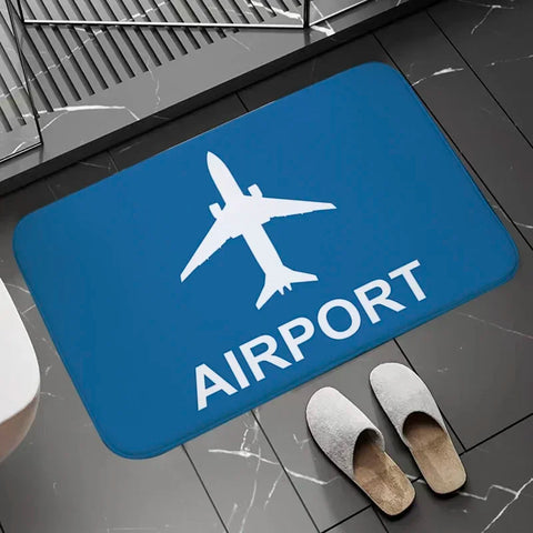 Non-slip Doormat Arrivals And Departures Long Corridor Carpet