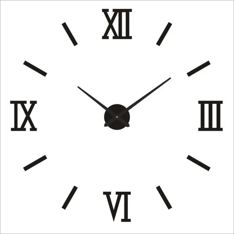 Large 3D Wall Clock Luminous Classic Wall Clocks