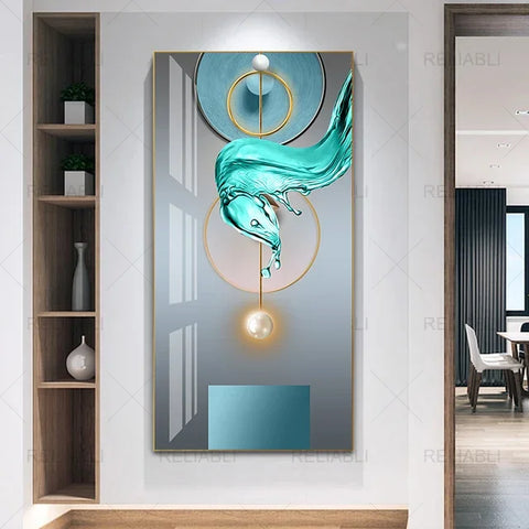 Nordic Modern Abstract Geometric Wall Art