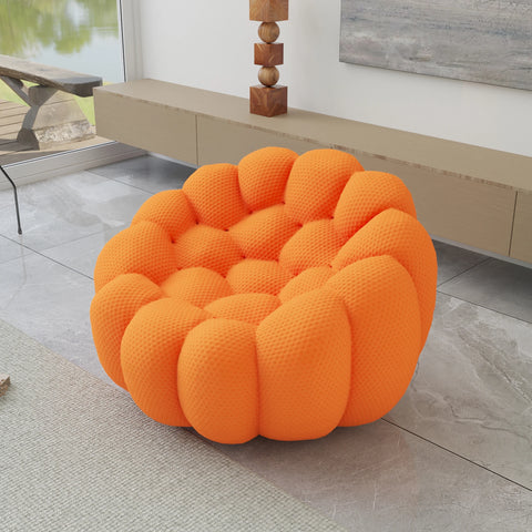 Sdorens 49'' Oversized Boneless Bubble Couch