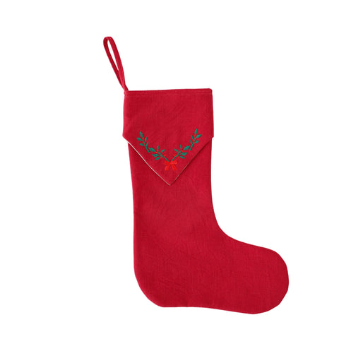 Christmas Ornaments Personalized Embroidered Santa Sack Gift Bag with Candy Cane and Jingle Bells for Xmas Decoration and