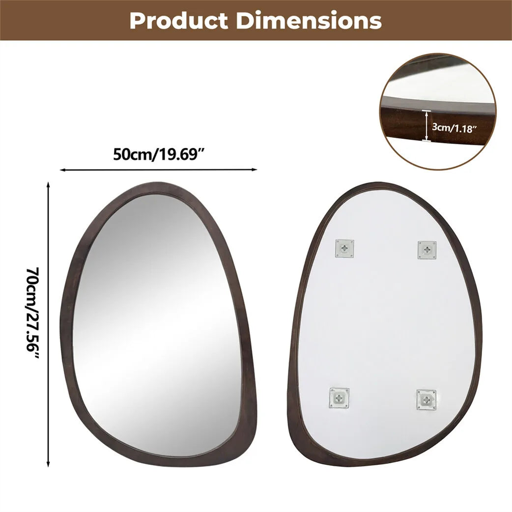 Wall Mirror Decorative Mirror Irregular Industrial Mirror