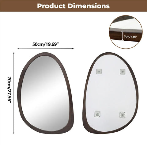 Wall Mirror Decorative Mirror Irregular Industrial Mirror