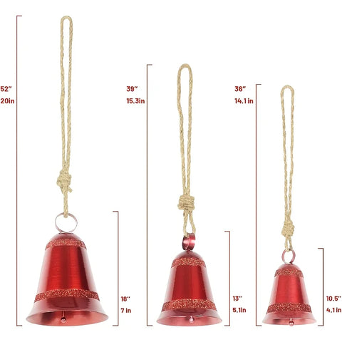 Decorative Metal Christmas Bells