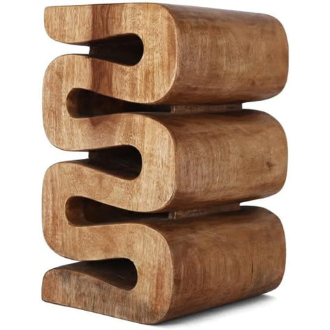 Aspen Wood End Tables Unique Wooden Side Tables