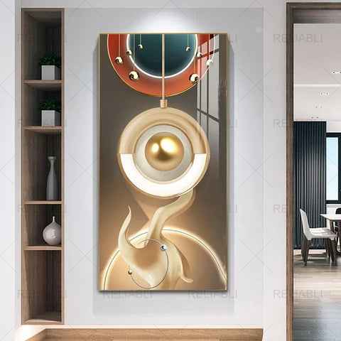 Nordic Modern Abstract Geometric Wall Art