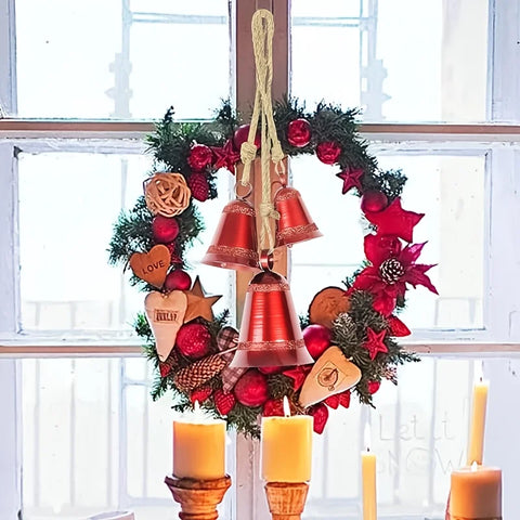 Decorative Metal Christmas Bells