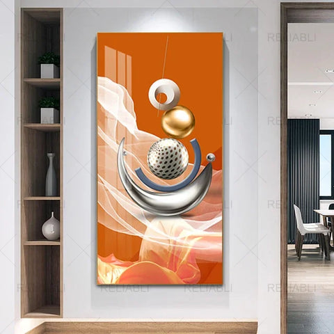 Nordic Modern Abstract Geometric Wall Art