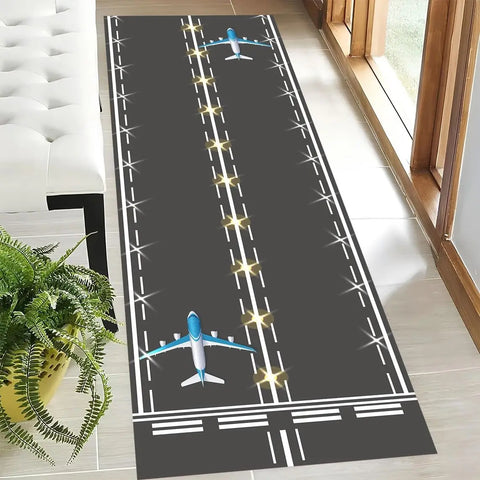 VIKAMA Airport Hallway Runner Rug