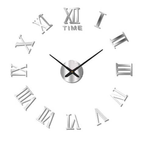 Large 3D Wall Clock Luminous Classic Wall Clocks