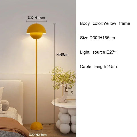 Danish High Quality Bud Floor Lamp