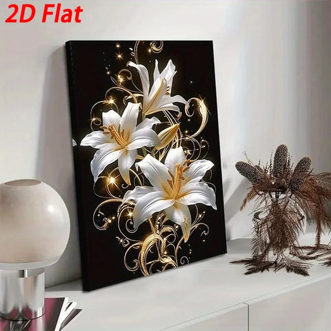 1Pc Elegant Framed Premium Canvas Art