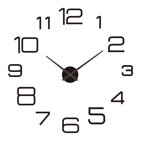 Large 3D Wall Clock Luminous Classic Wall Clocks