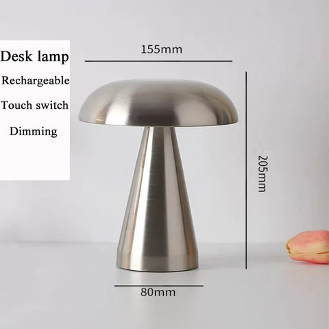 LED Table Lamp Retro Mushroom