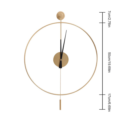 Silent Non-Ticking Wall Clock